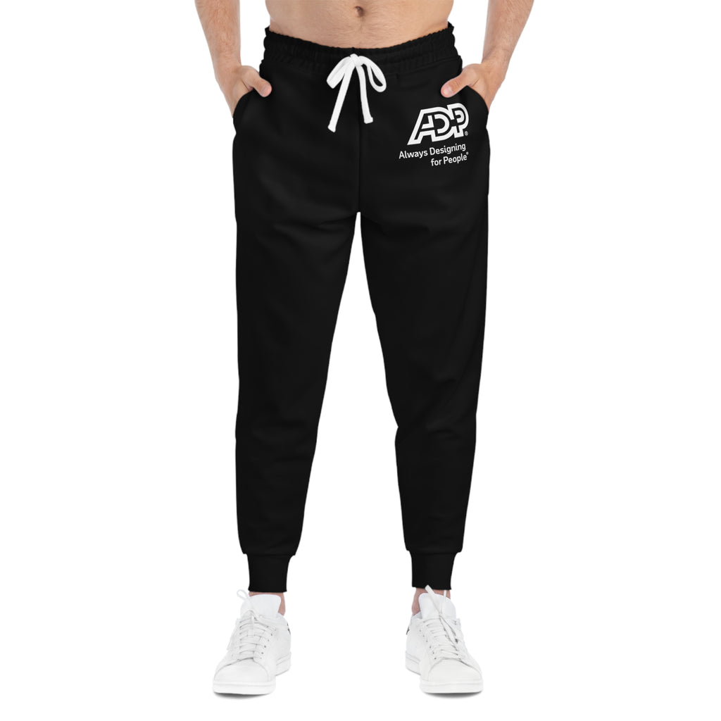 with Tagline Unisex Athletic Joggers (AOP) – adpcompanystore