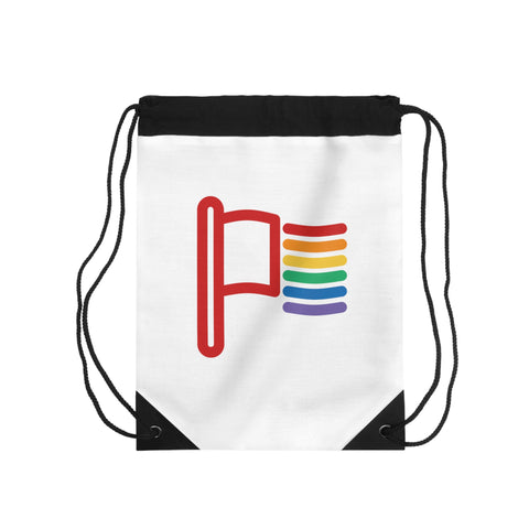 ADP Pride BRG Drawstring Bag