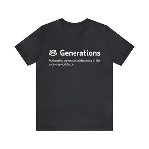 Generations BRG Unisex Jersey Short Sleeve Tee