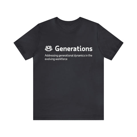 Generations BRG Unisex Jersey Short Sleeve Tee