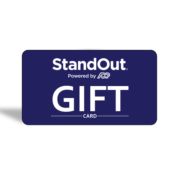 ADP & StandOut Gift Card