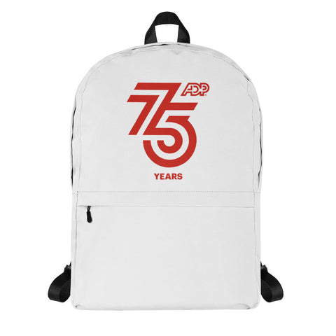 Backpack (White) - ADP 75 (Red)