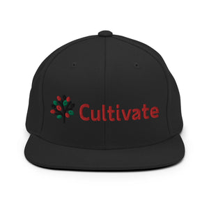 Snapback Hat (Various) - Cultivate (Red)