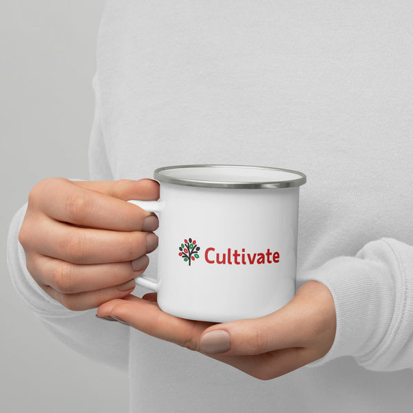 Cultivate Enamel Mug