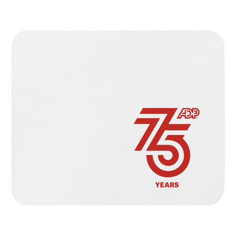 Mouse Pad (White) - ADP 75 (Red)