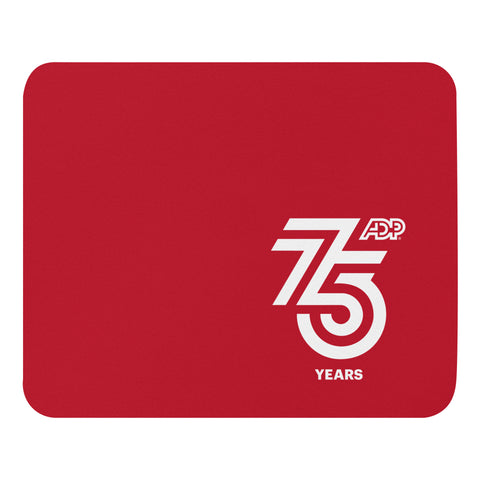 Mouse Pad (Red) - ADP 75 (White)