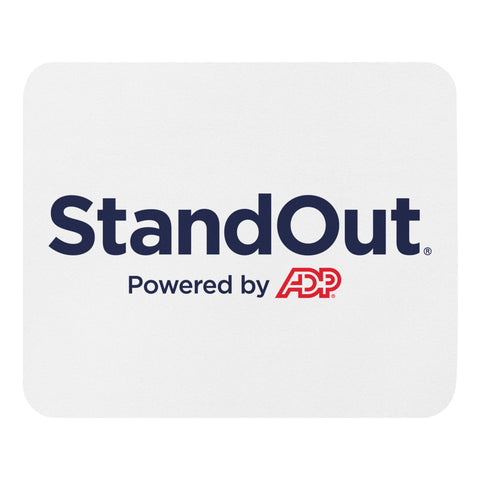 Mouse Pad (White) - StandOut (Midnight)