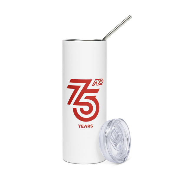 20oz Tumbler (White) - ADP 75 (Red)