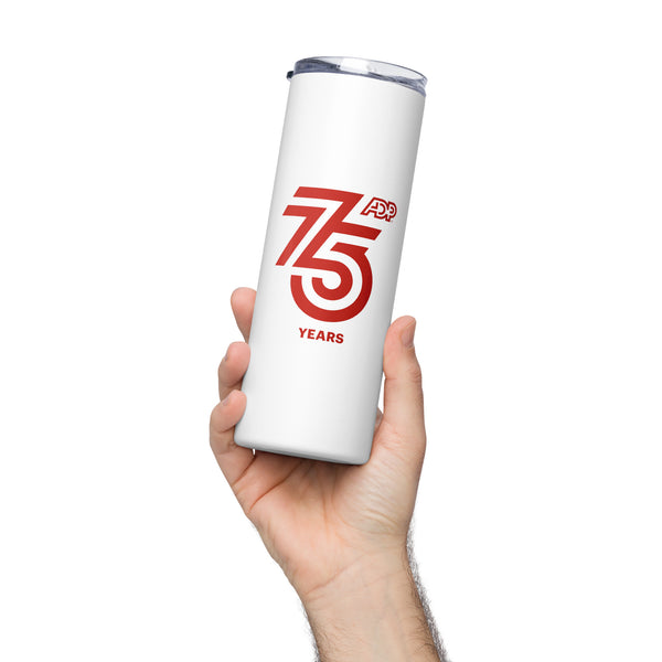 20oz Tumbler (White) - ADP 75 (Red)