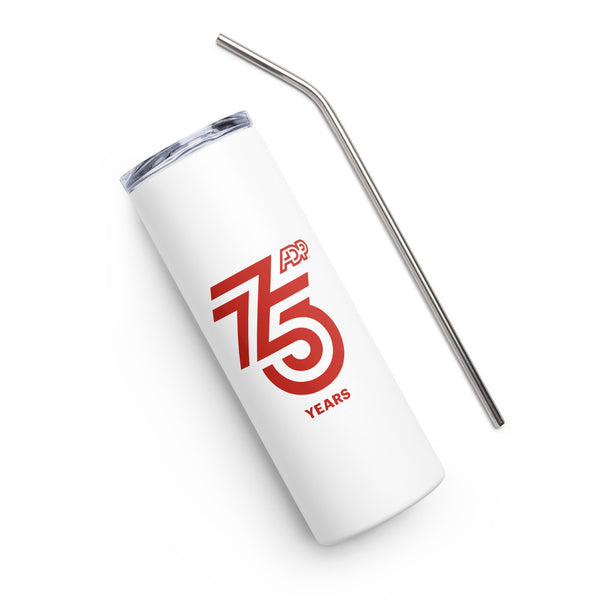 20oz Tumbler (White) - ADP 75 (Red)