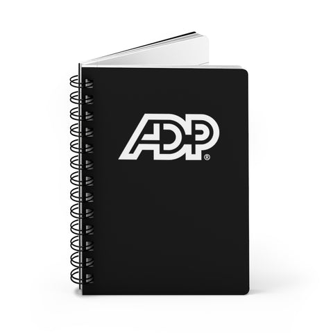 ADP Black Spiral Bound Journal