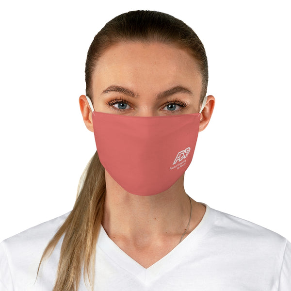 ADP with Tagline Rose Fabric Face Mask