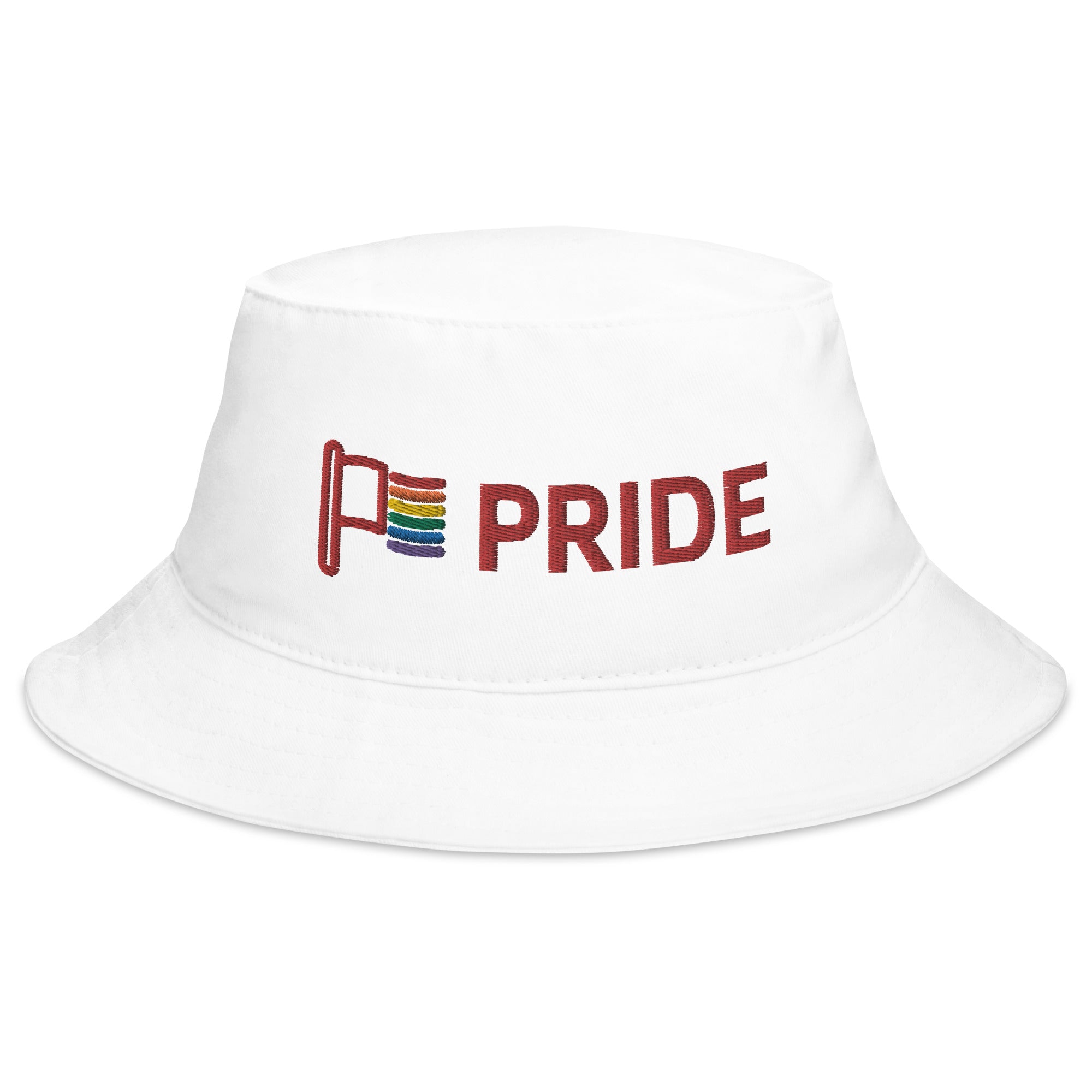 ADP Pride BRG Embroidered Bucket Hat