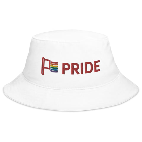 ADP Pride BRG Embroidered Bucket Hat