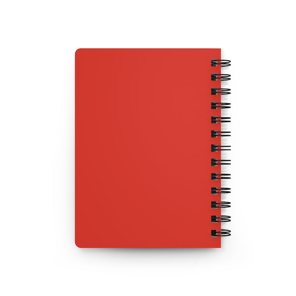 ADP with Tagline Red Spiral Bound Journal