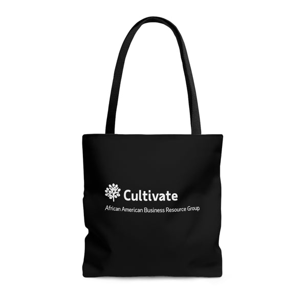 Cultivate with Tagline Tote Bag