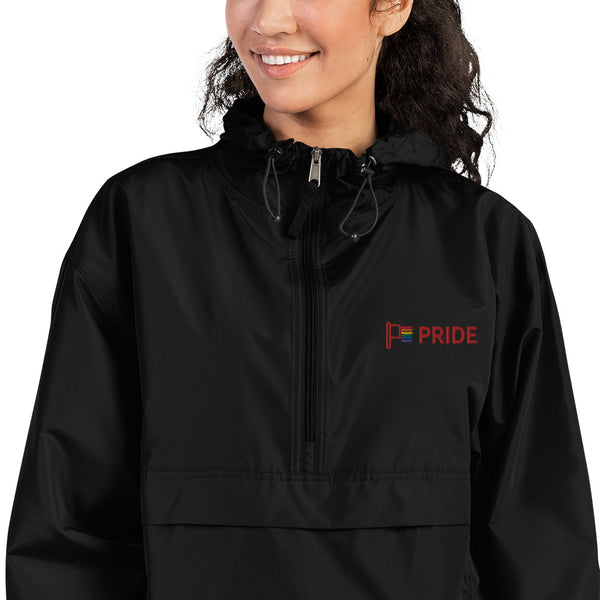 ADP Pride BRG Embroidered Champion Packable Jacket