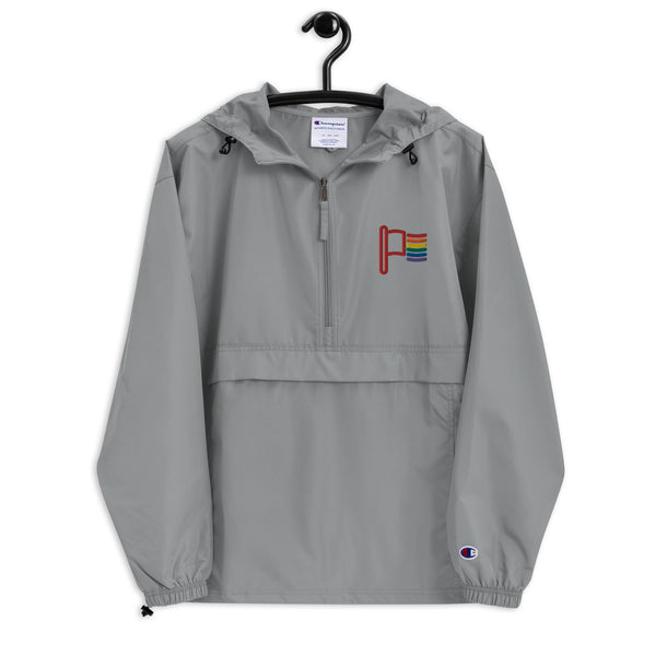ADP Pride BRG Embroidered Champion Packable Jacket