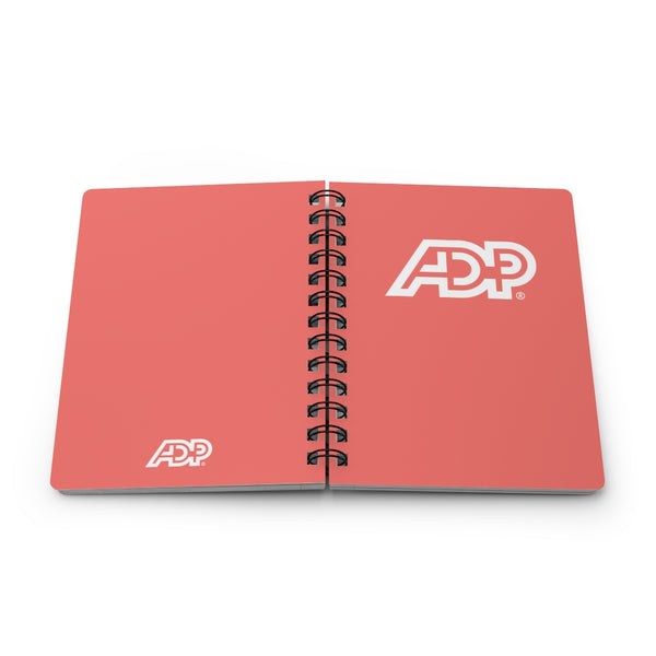 ADP Rose Spiral Bound Journal