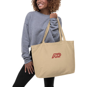 ADP Large organic tote bag - Embroidered