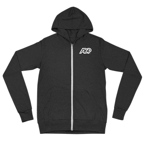 ADP Unisex zip hoodie