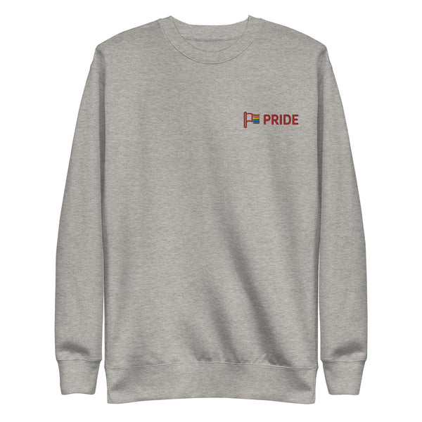 ADP Pride BRG Embroidered Unisex Premium Sweatshirt