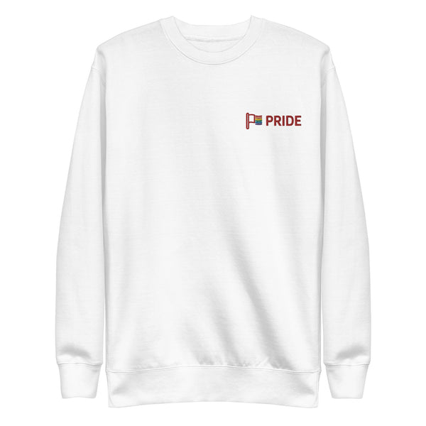 ADP Pride BRG Embroidered Unisex Premium Sweatshirt